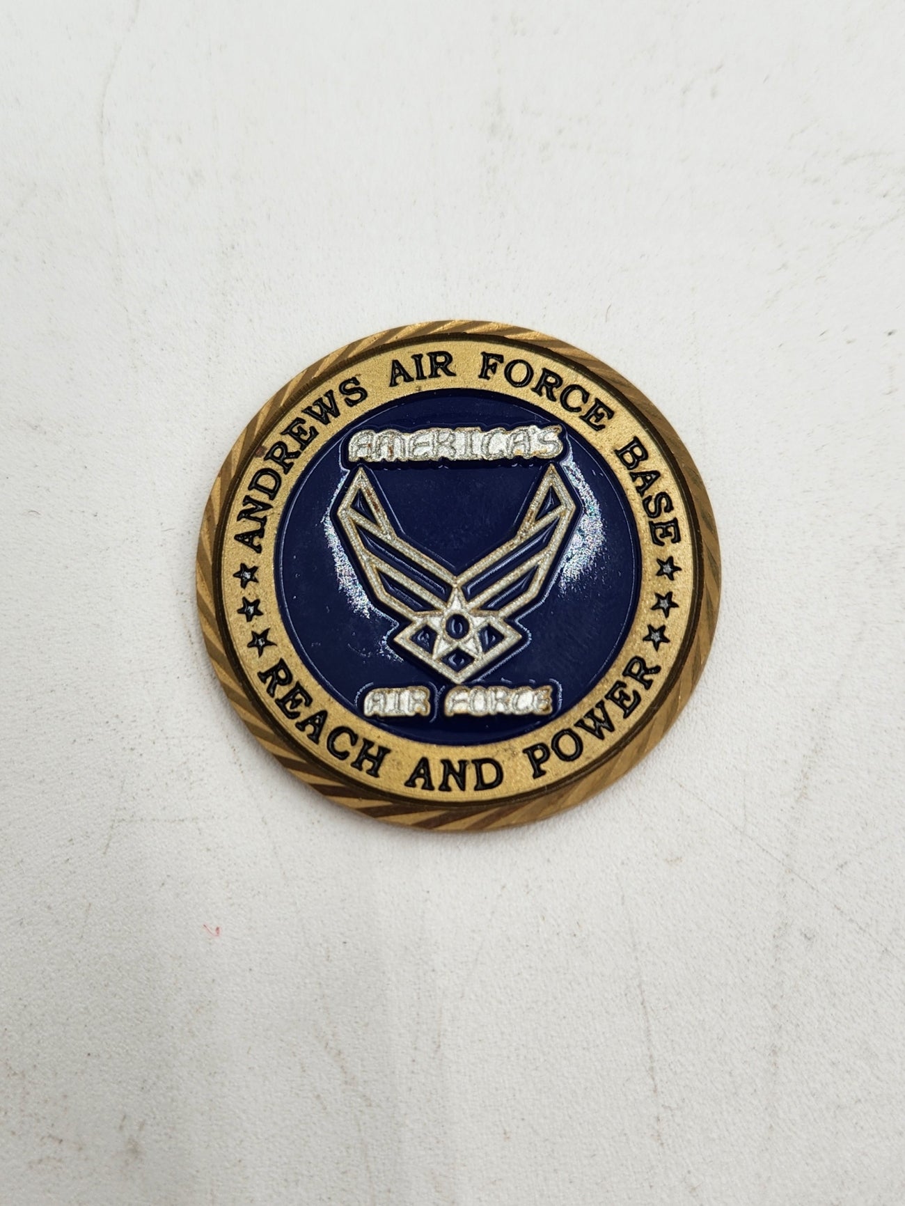 New Andrews Air Force Base - Home of Air Force One Challenge Coin