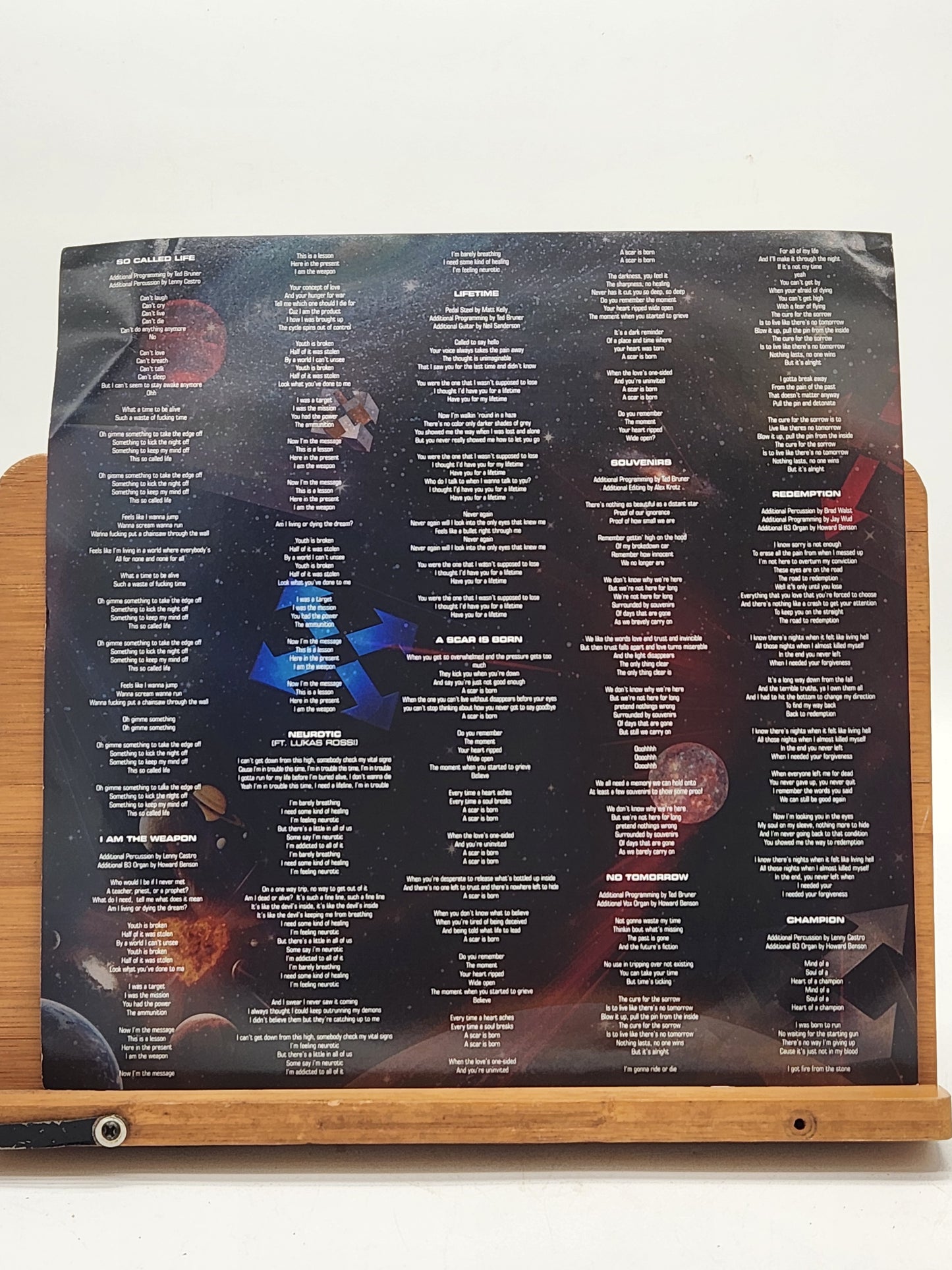 Three Days Grace – Explosions – Signed Orange Vinyl LP – Autographed by Full Band – RCA 2022