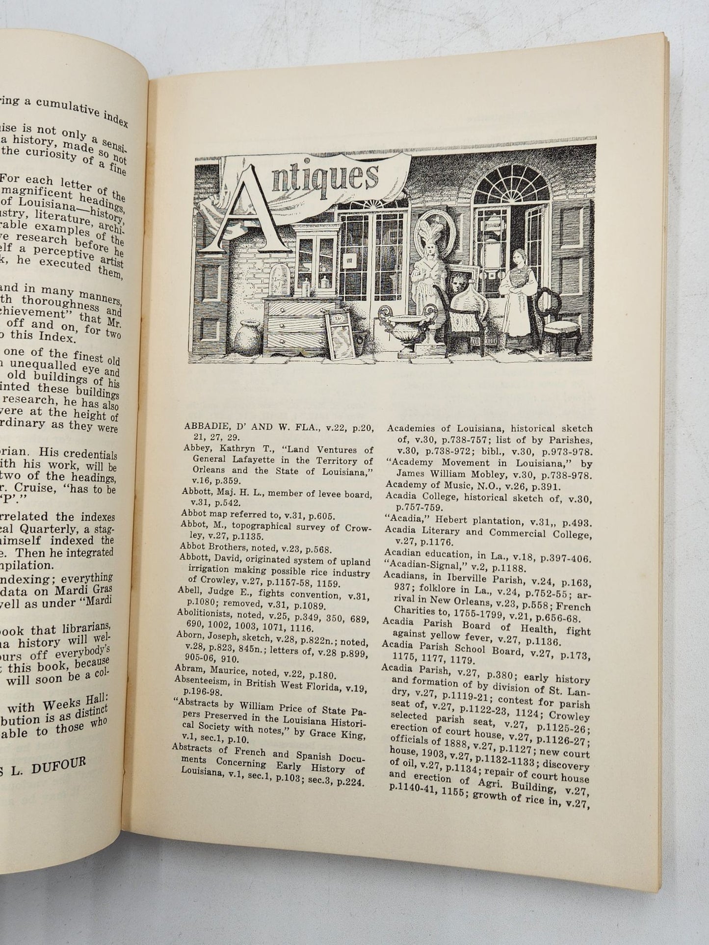 Index to the Louisiana Historical Quarterly