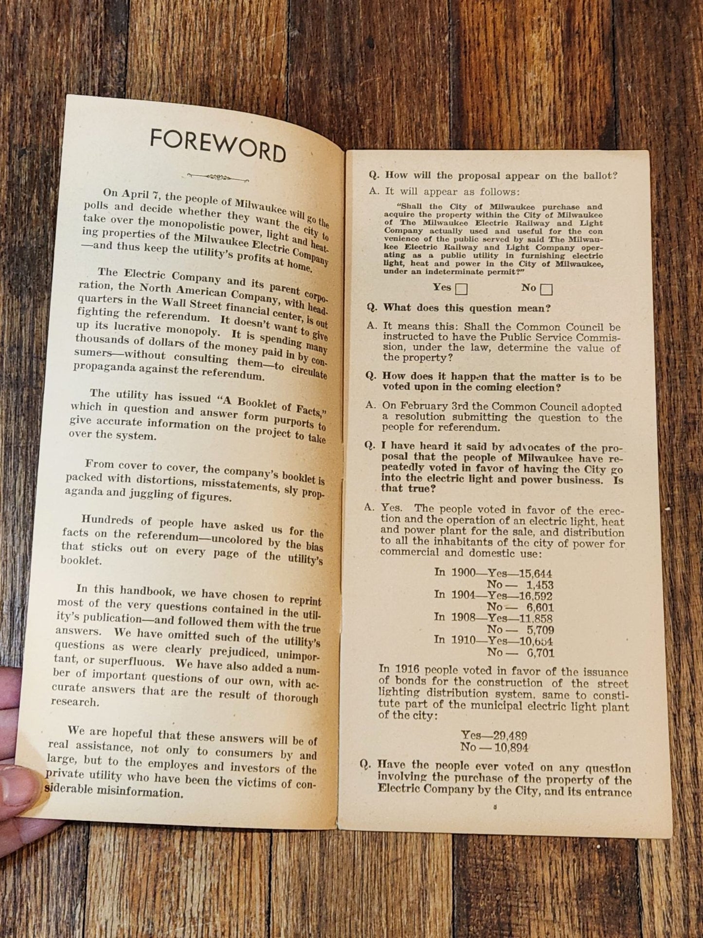 For Citizens Who Want the Truth Socialist Pamphlet 1936