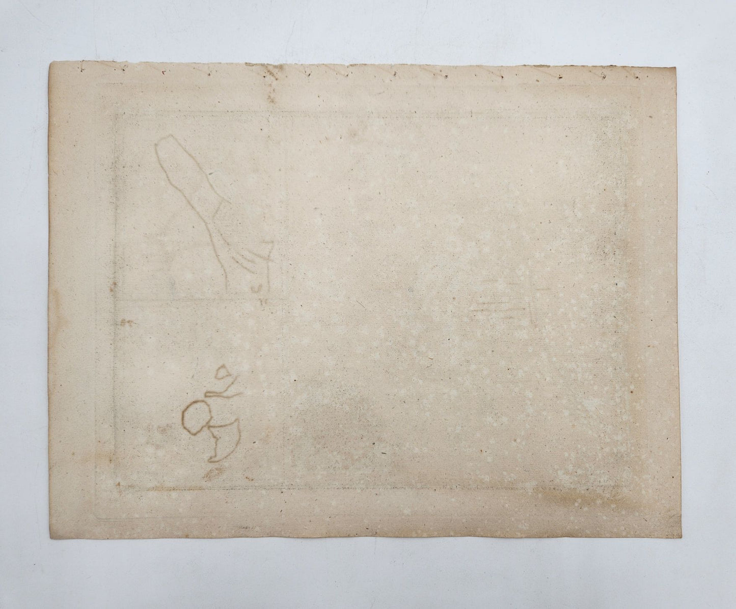 Original Map 1812 of Palestine, Holy Land, Israel, Middle East - Conrad Malte-Brun / Lapie