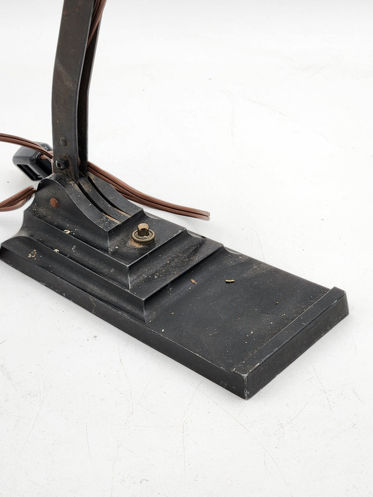 Erpe 1930s Art Deco Desk Lamp with Bakelite Shade