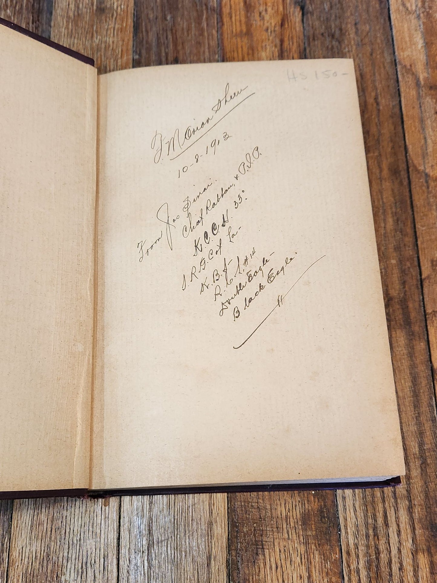 Morals and Dogma Freemason Book