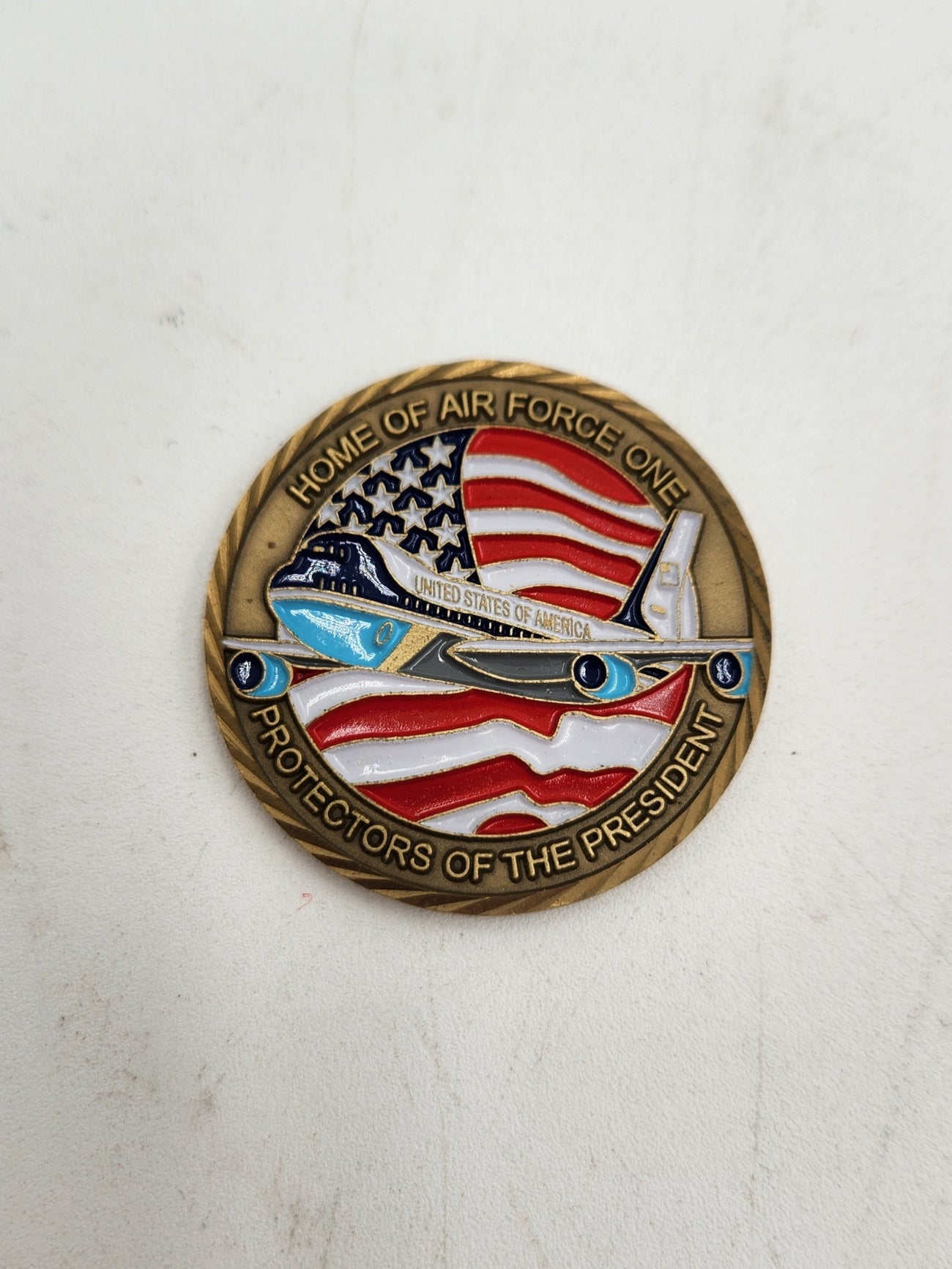 New Andrews Air Force Base - Home of Air Force One Challenge Coin