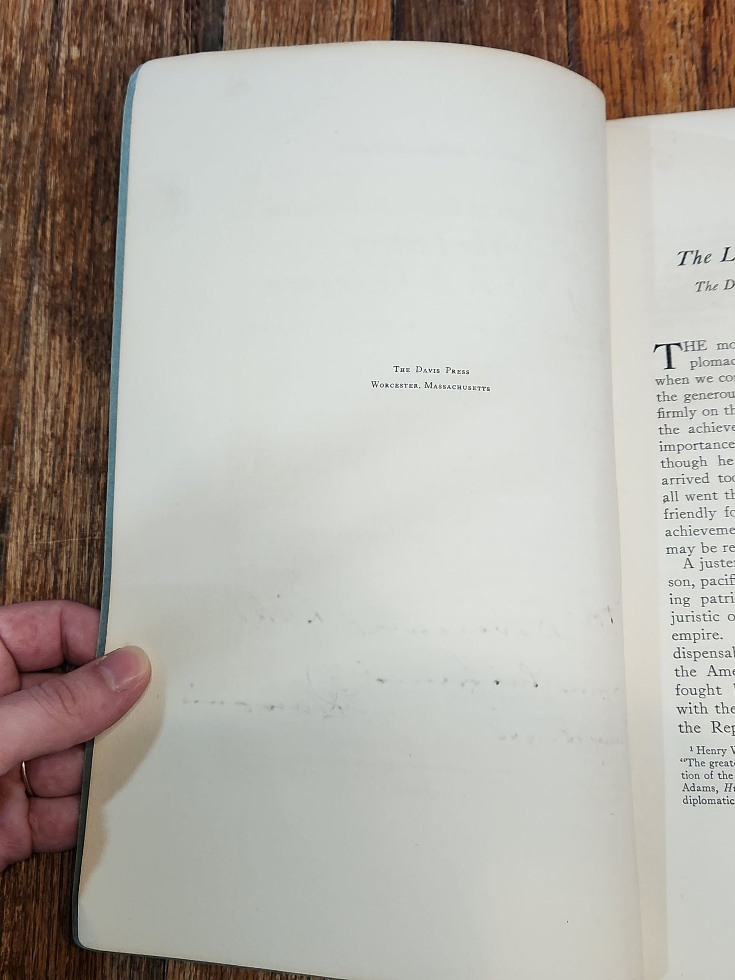 Signed 1943 The Letters of Robert R. Livingston — Edward A. Parsons — Louisiana Purchase History — American Antiquarian Society