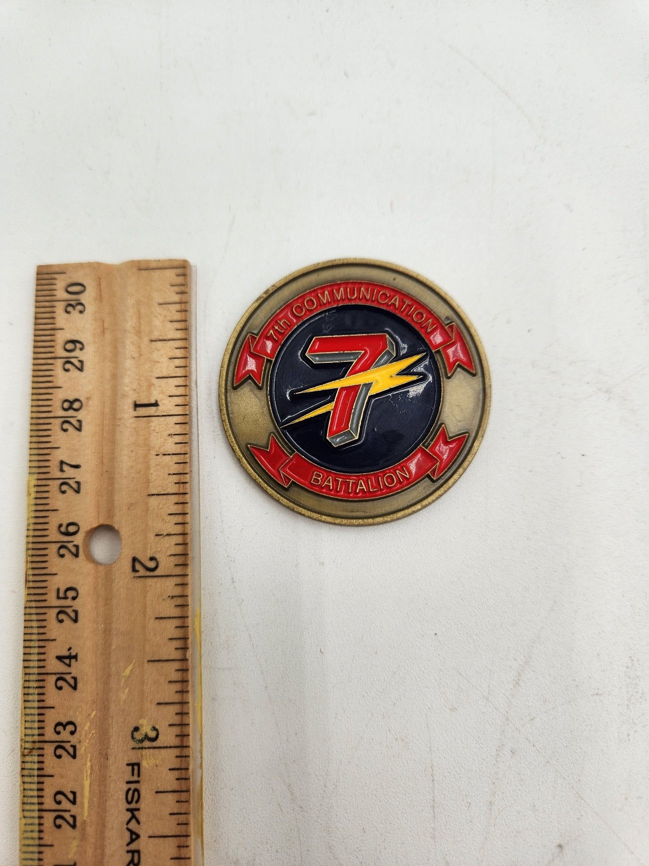 7th Communication Battalion, Standard is Excellence - Challenge Coin