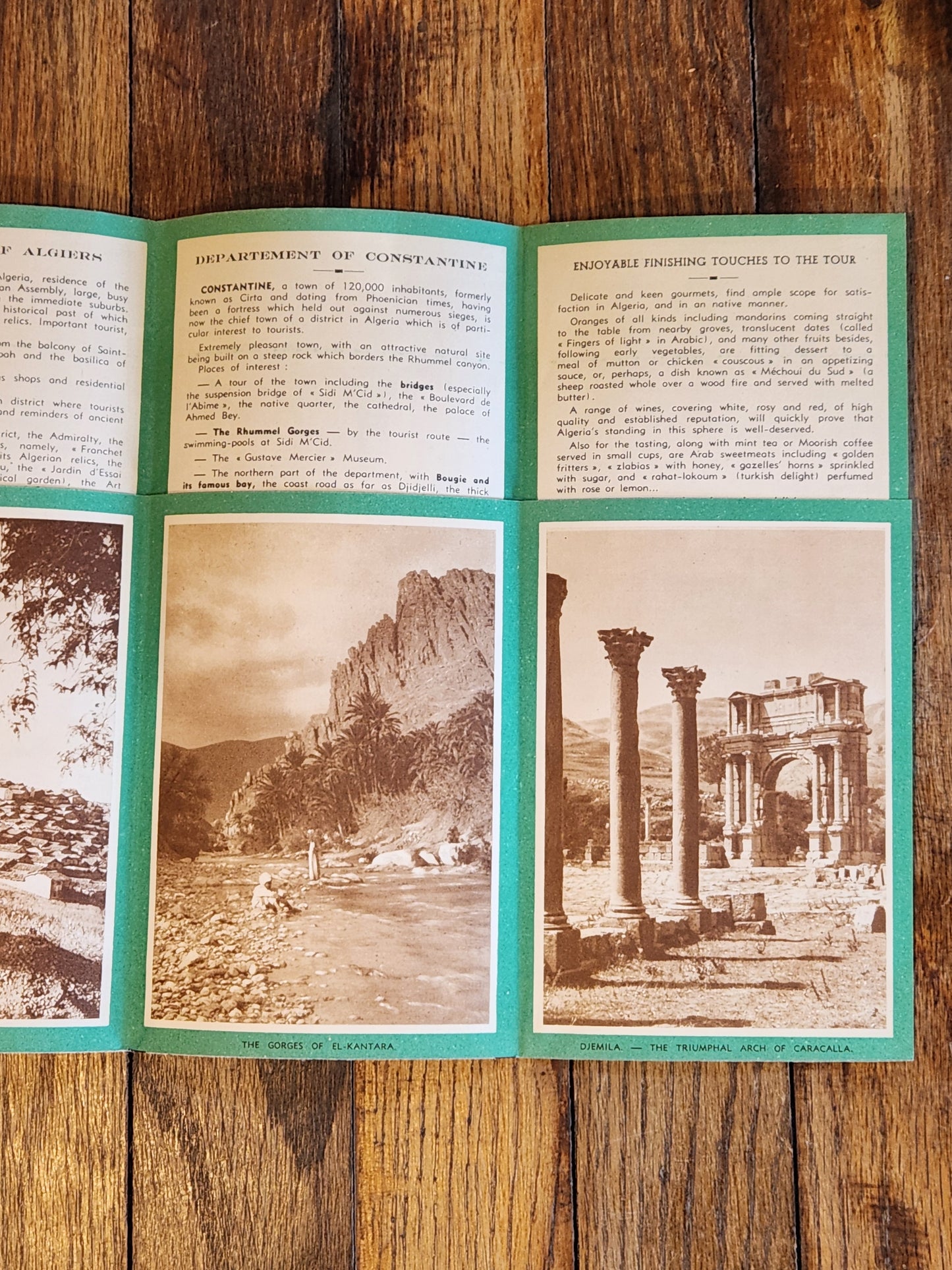 Algeria (French North Africa) Brochure