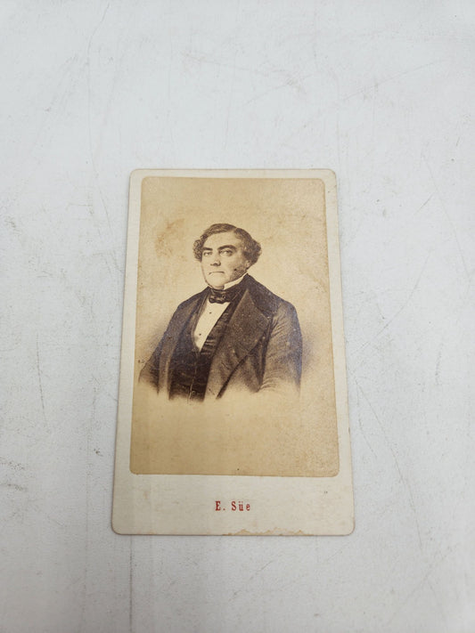 CDV French Novelist Eugene Sue