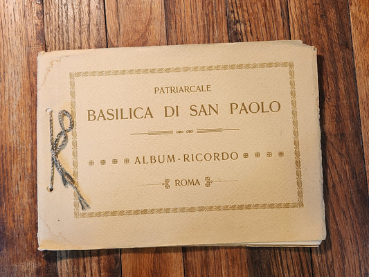 Patriarcale Basilica di San Paolo Roma . ALBUM RICORDO - ROMA