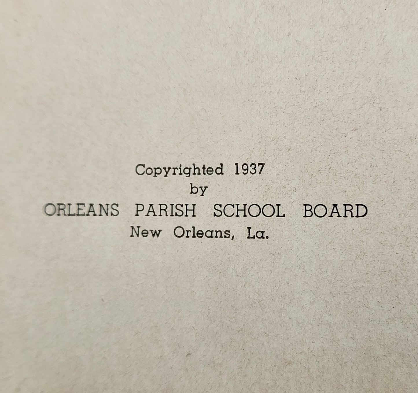 Living and Learning in the New Orleans Public Schools