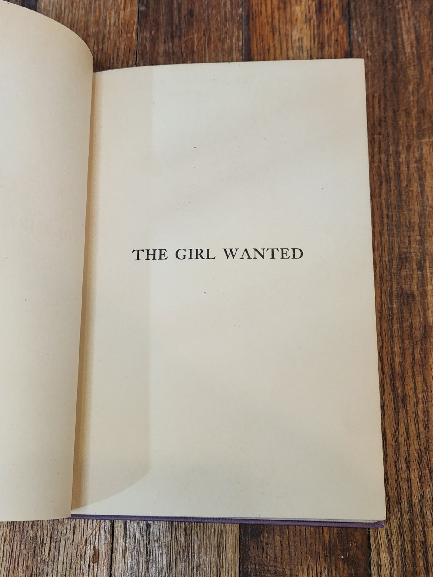 The Girl Wanted