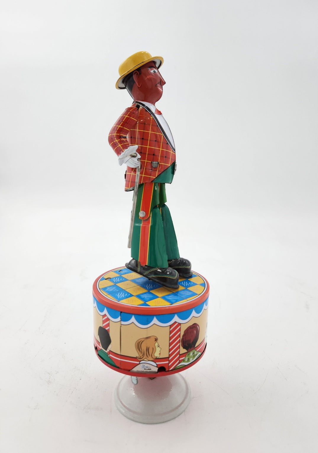 Dancing man tin toy