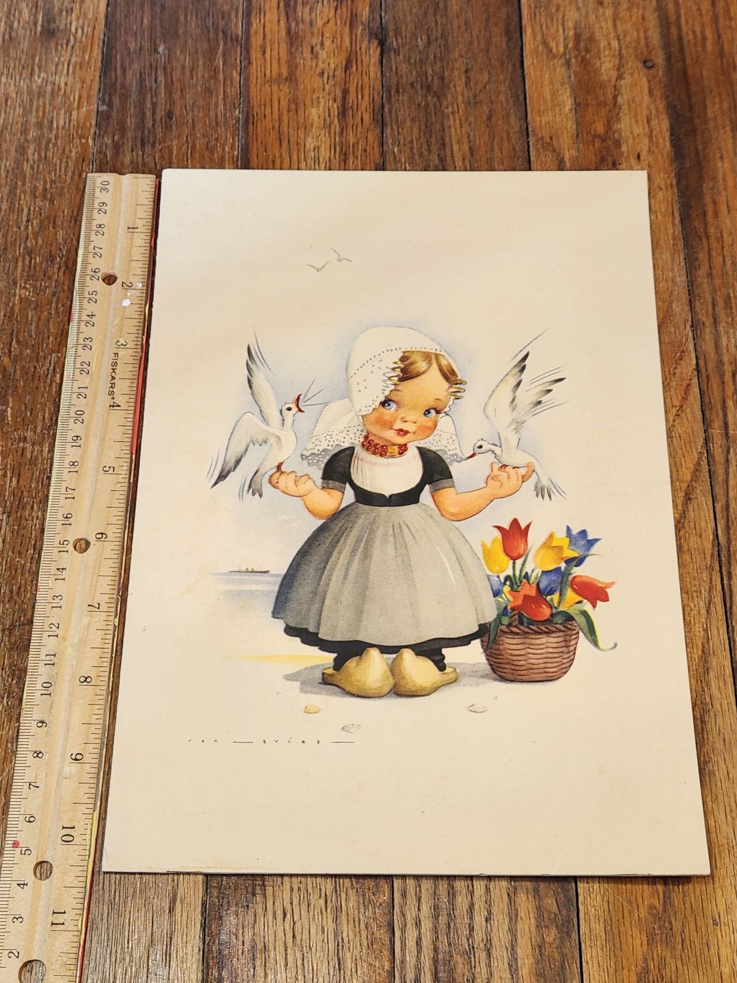 Little Dutch Girl Holland-America Line Menu