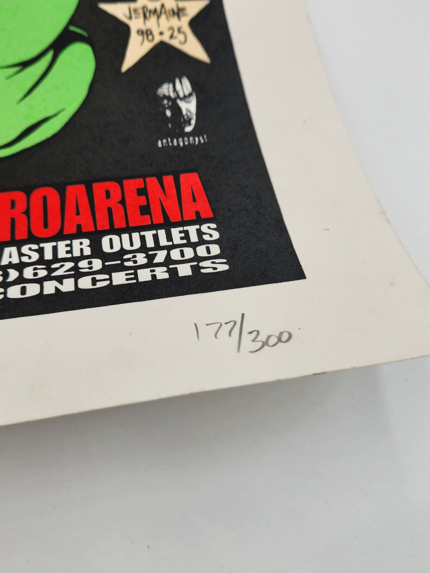 Tool (Puscifer) Jermaine Rogers Original Signed Poster 1998 Only 300 Made