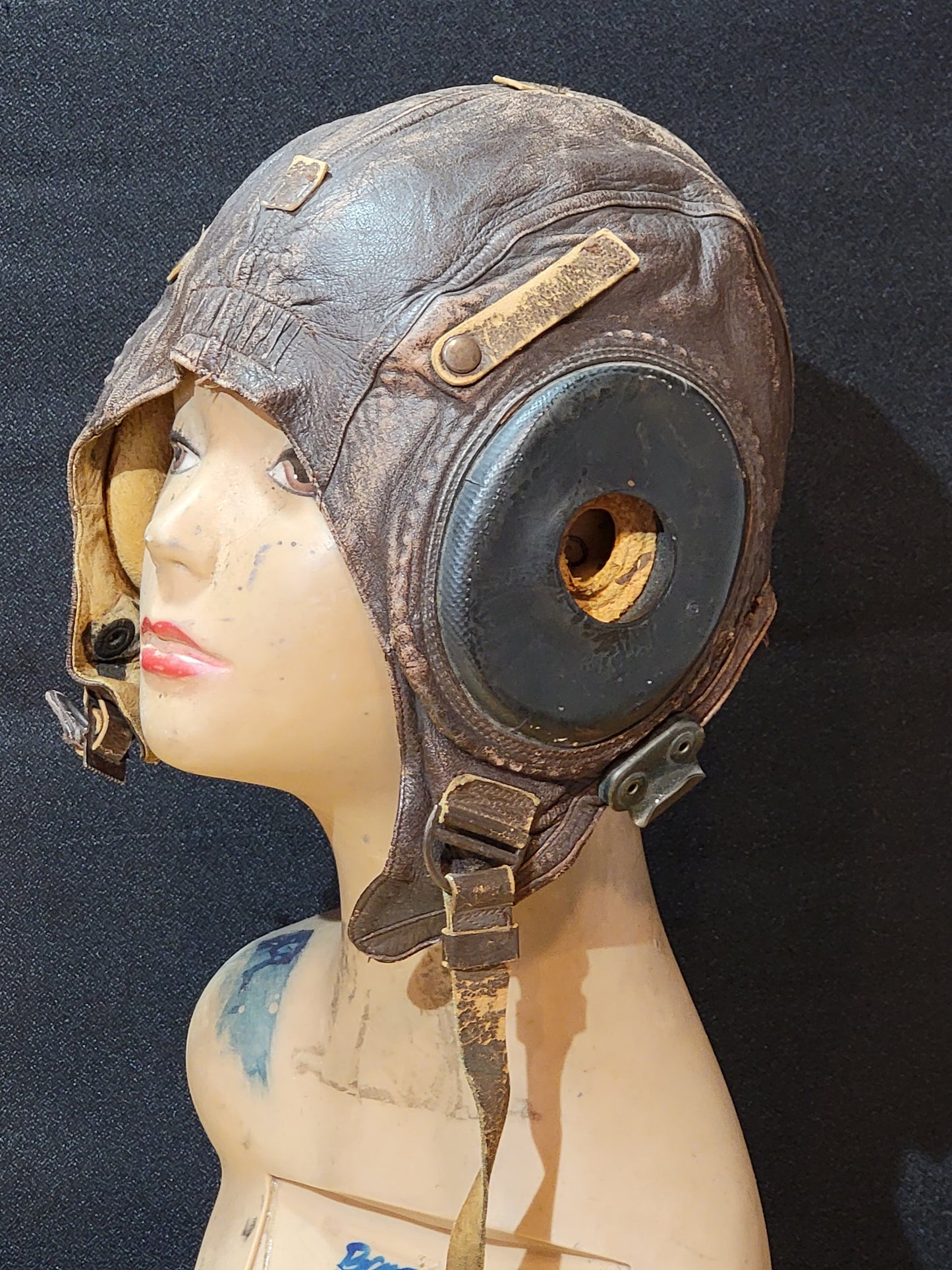 WWII Pilot Helmet Airforce Type A-11