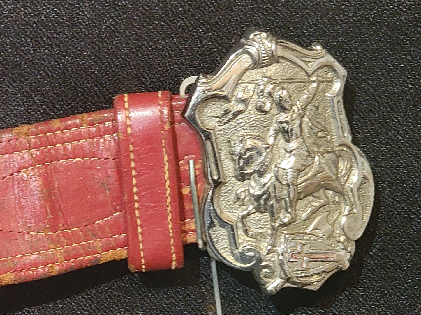 Masonic Knights Templar Ceremonial Dress Sword, Scabbard, and Belt