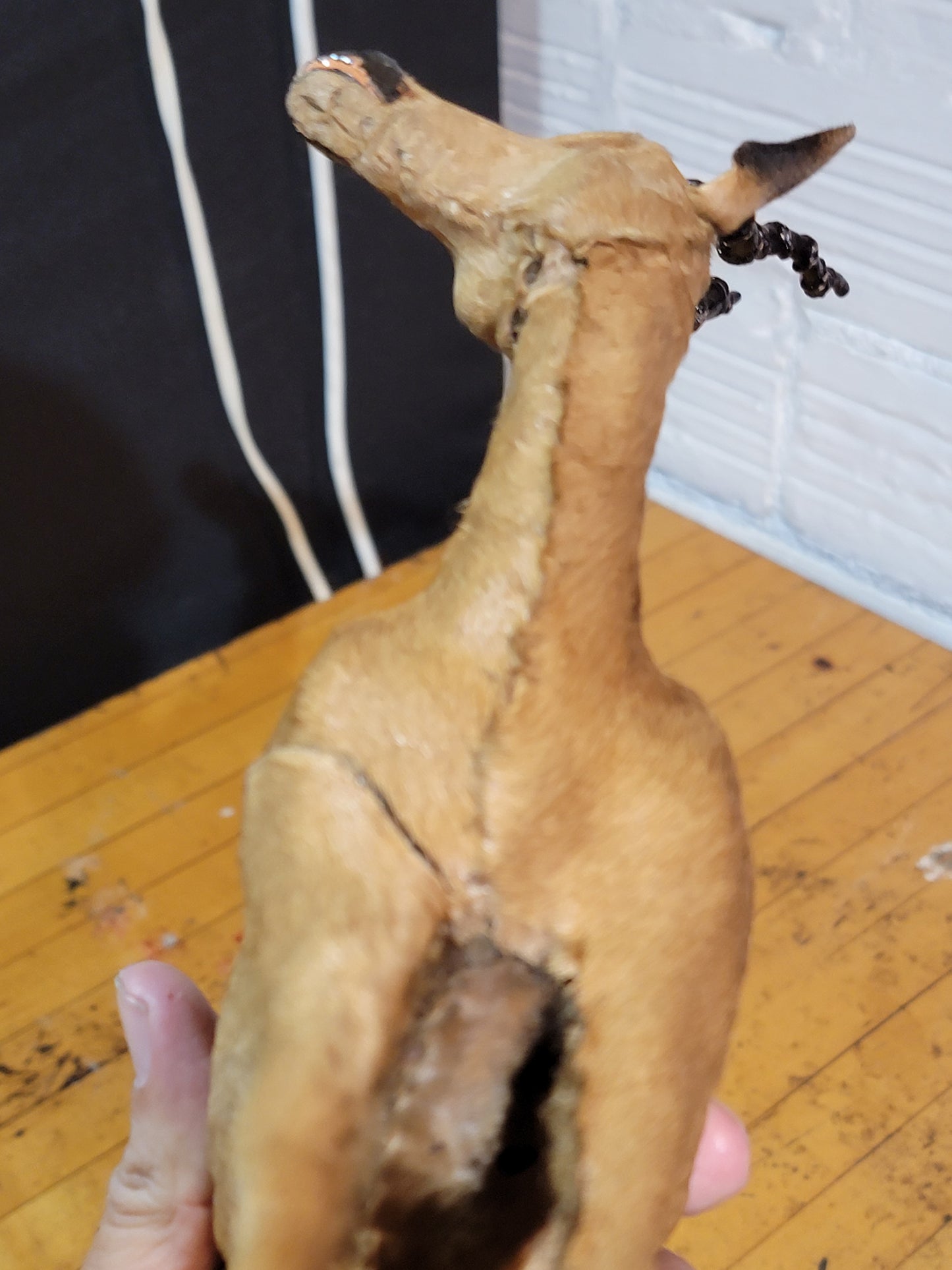 Handmade Impala with real fur