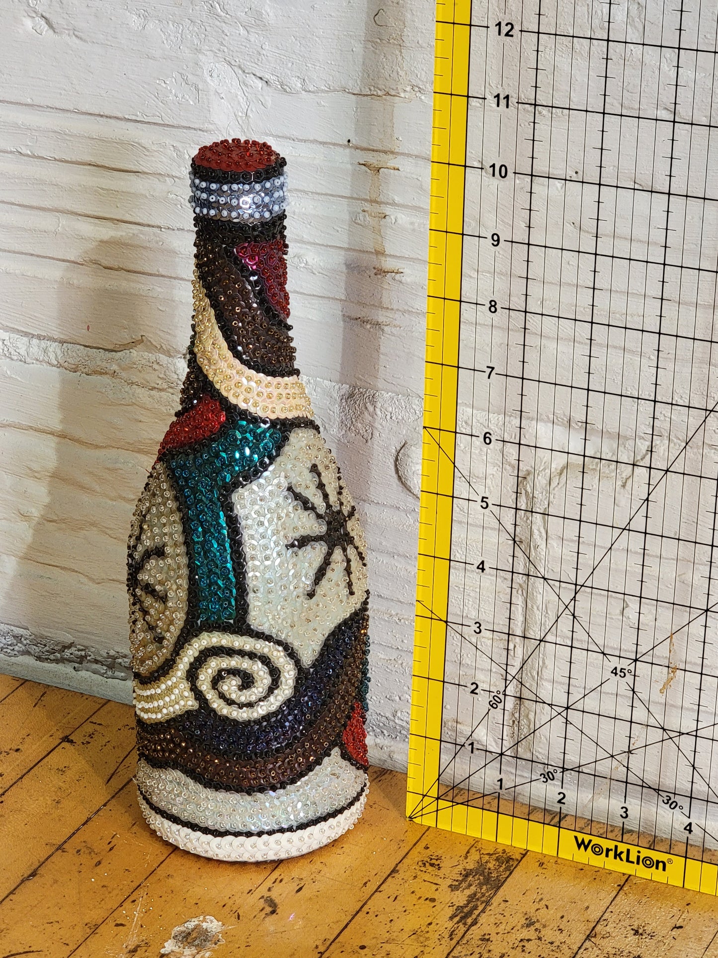 Hatian Voodoo Bottle Art