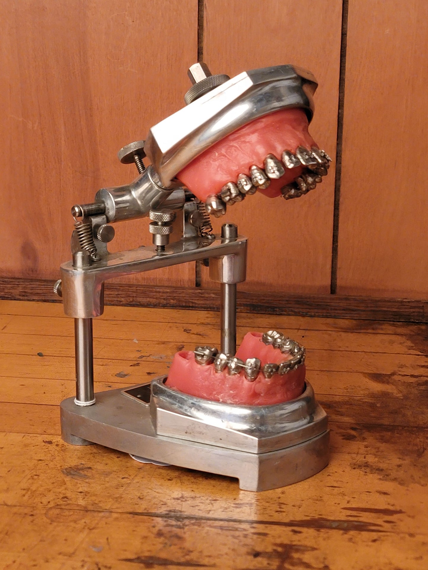 Orthodontist Dentist Teeth Unitek Articulator With Braces