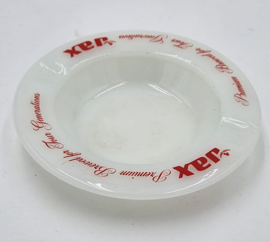 Jax Milk Glass Ashtray