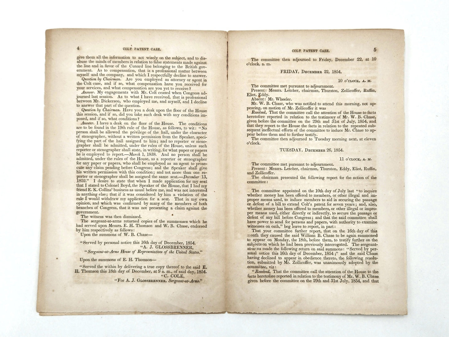 Colt Patent Case 1855