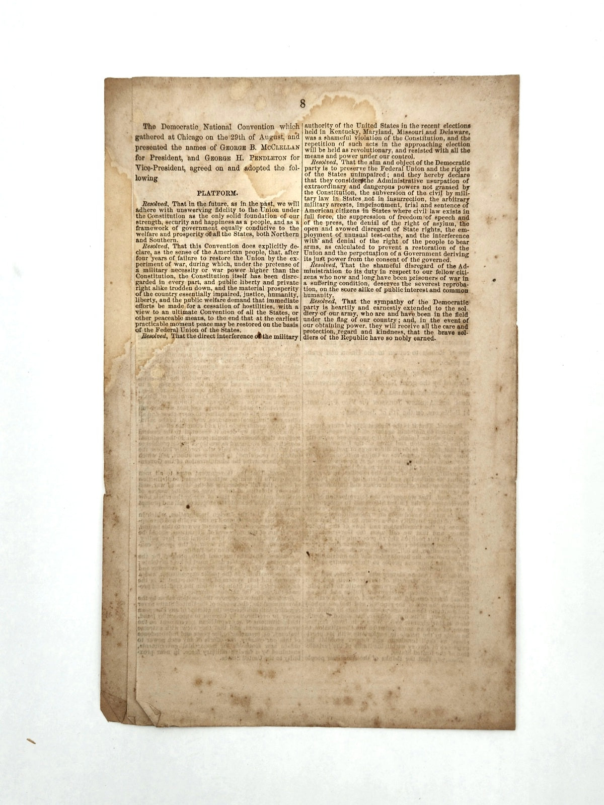 The Fall of Atlanta - Issues of the Conflict - Terms of Peace - Speech of William H. Seward