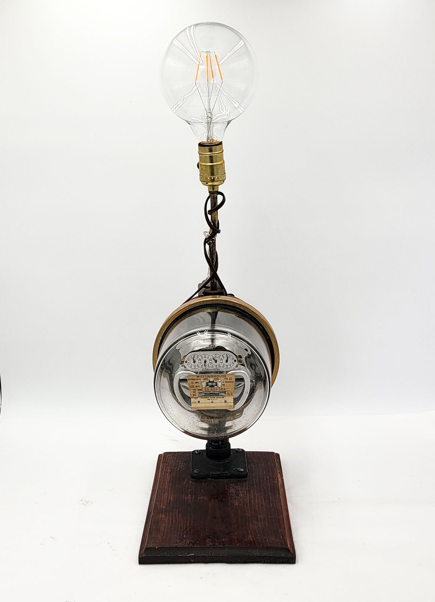 Unique Electric Meter Lamp