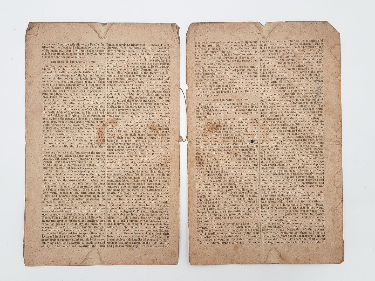 General McClellan's Letter Of Acceptance
