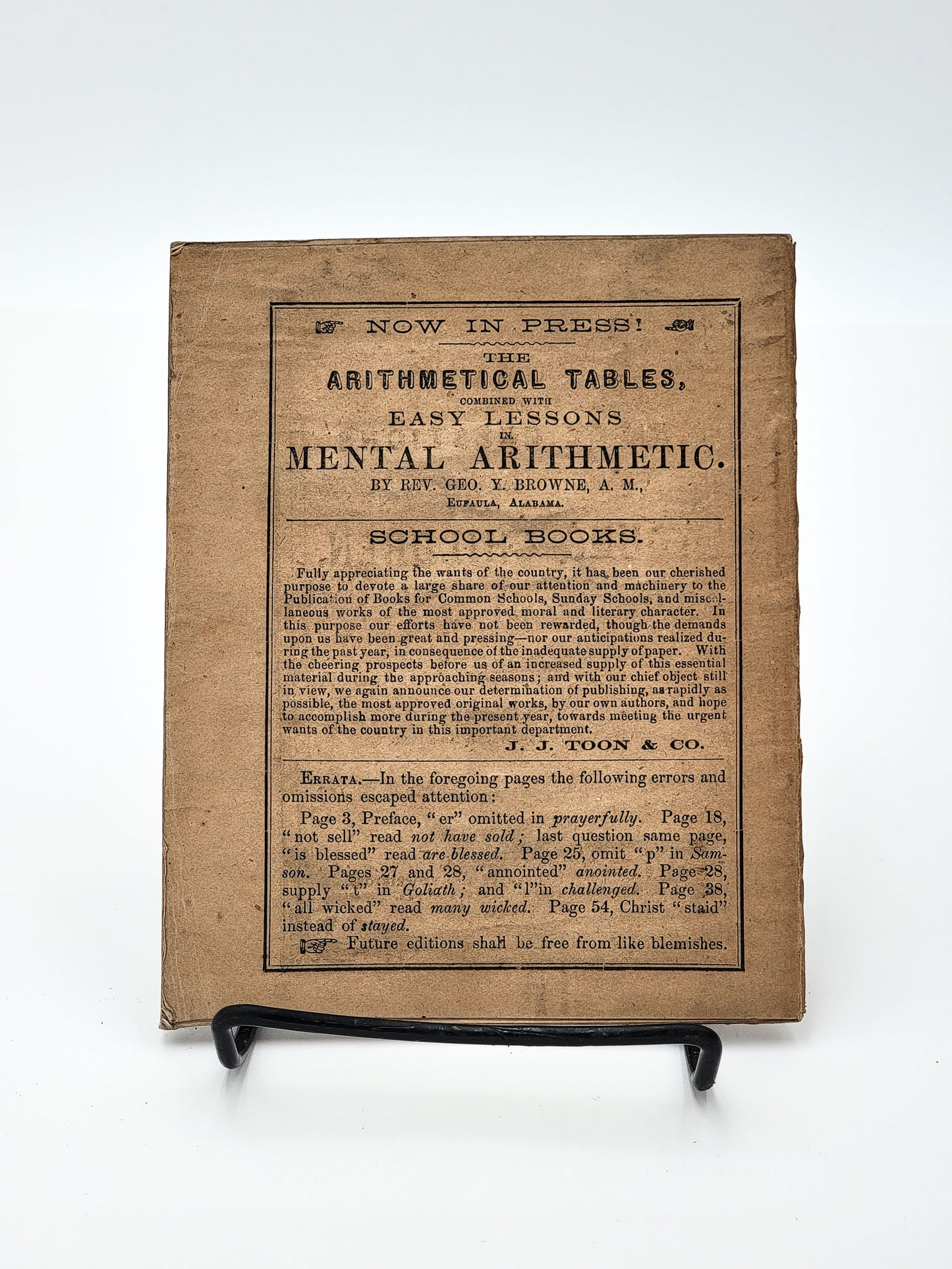 Primary Bible Questions for Young Children - Confederate Civil War Era Book