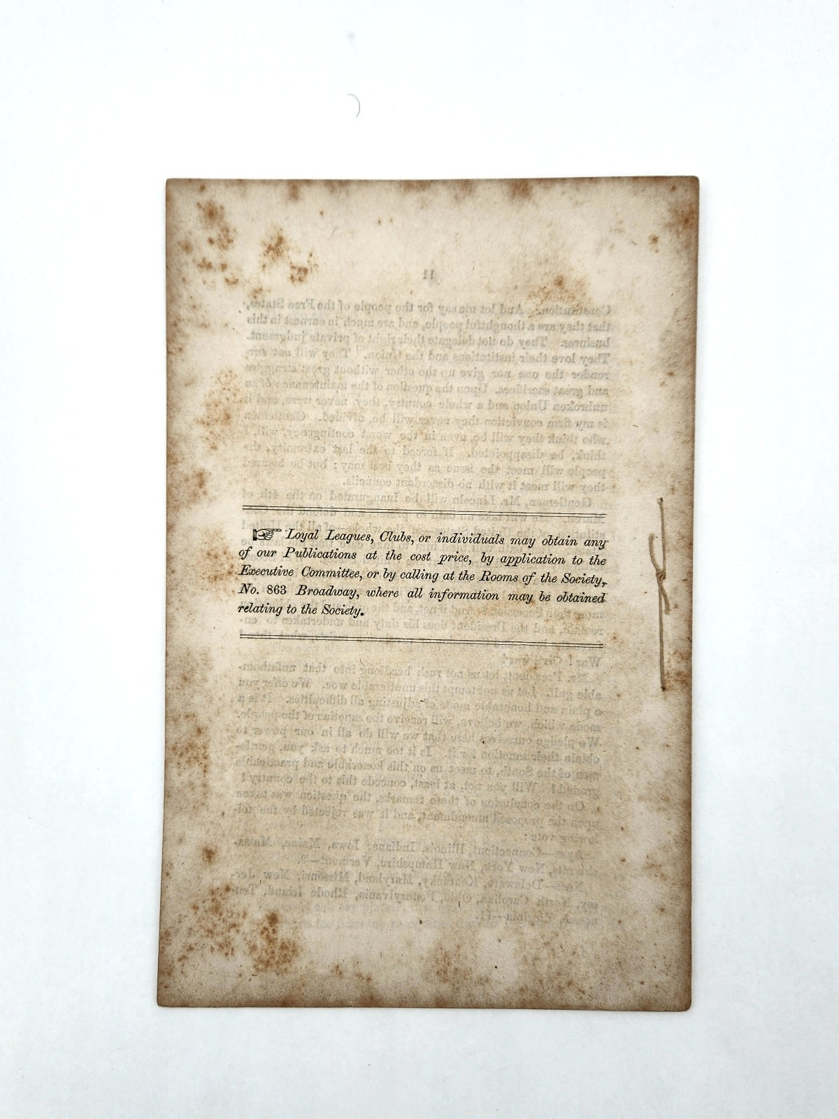 How The South Rejected Compromise In The Peace Conference of 1861.