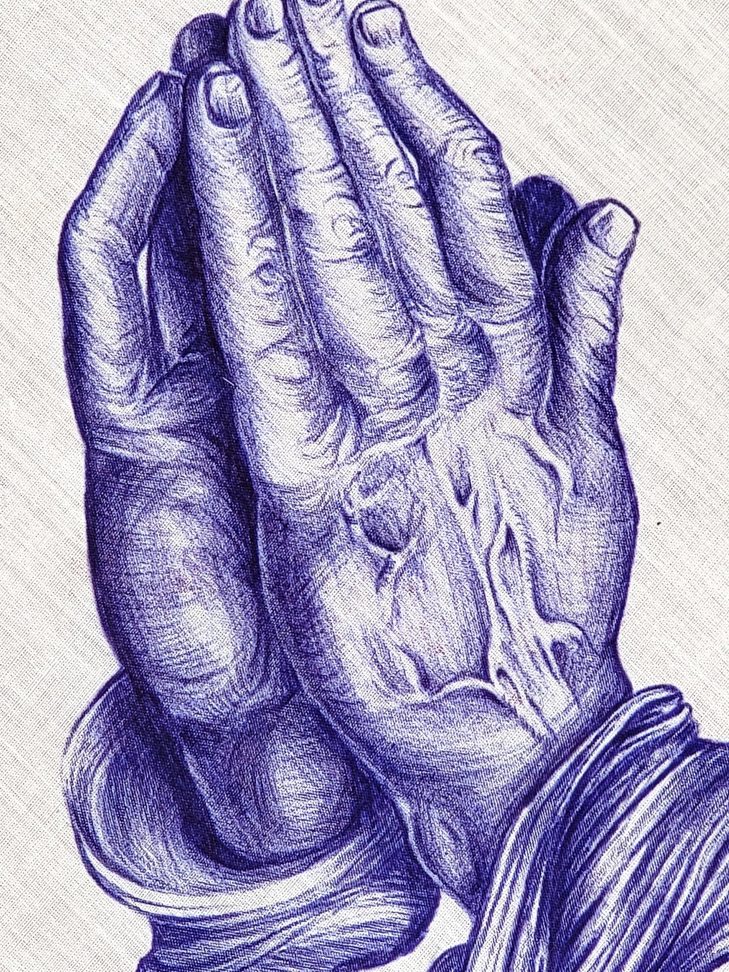 Ballpoint Pen Art on Teacloths by Joel Lopez