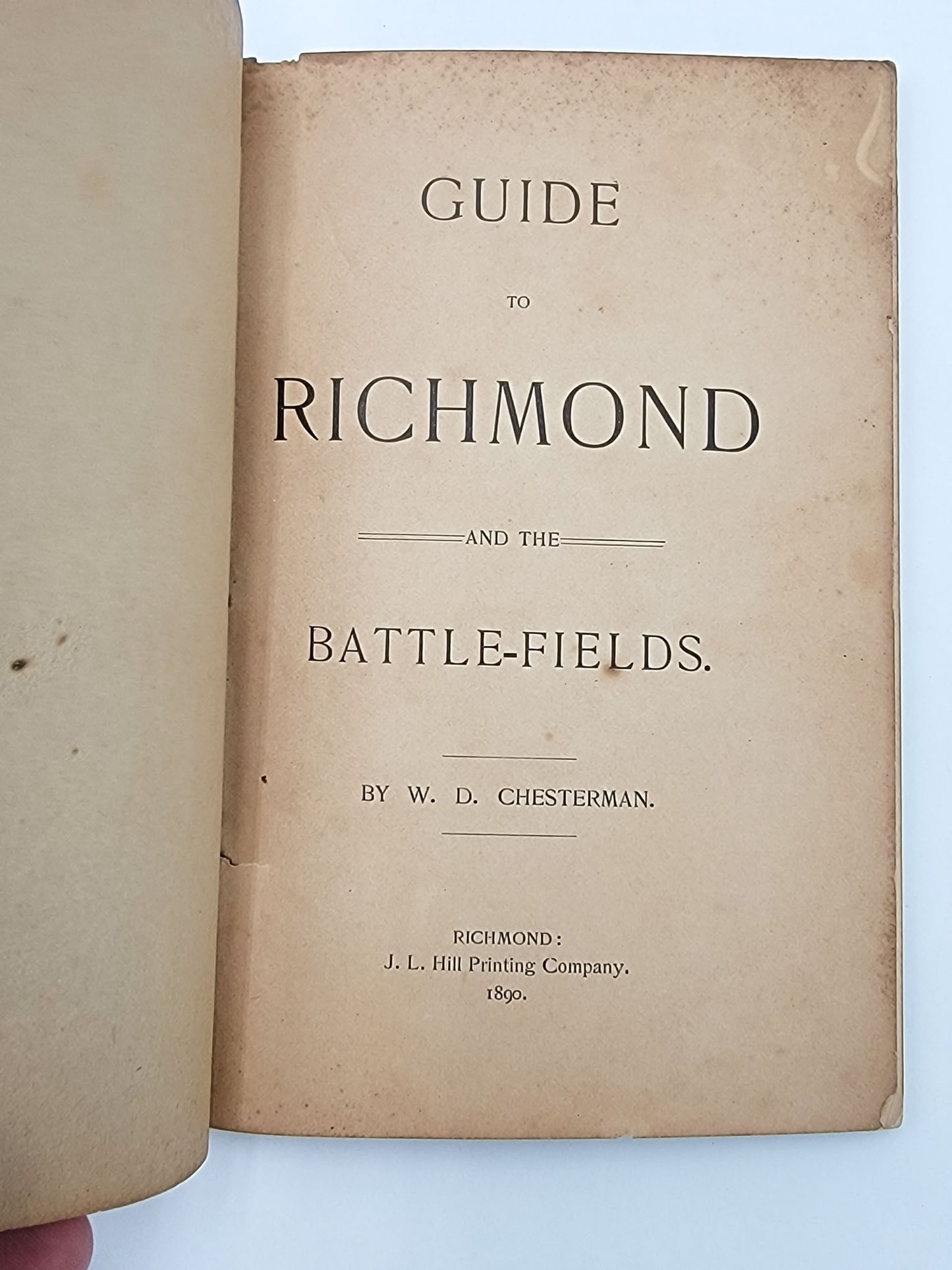 Guide To Richmond & The Battlefields