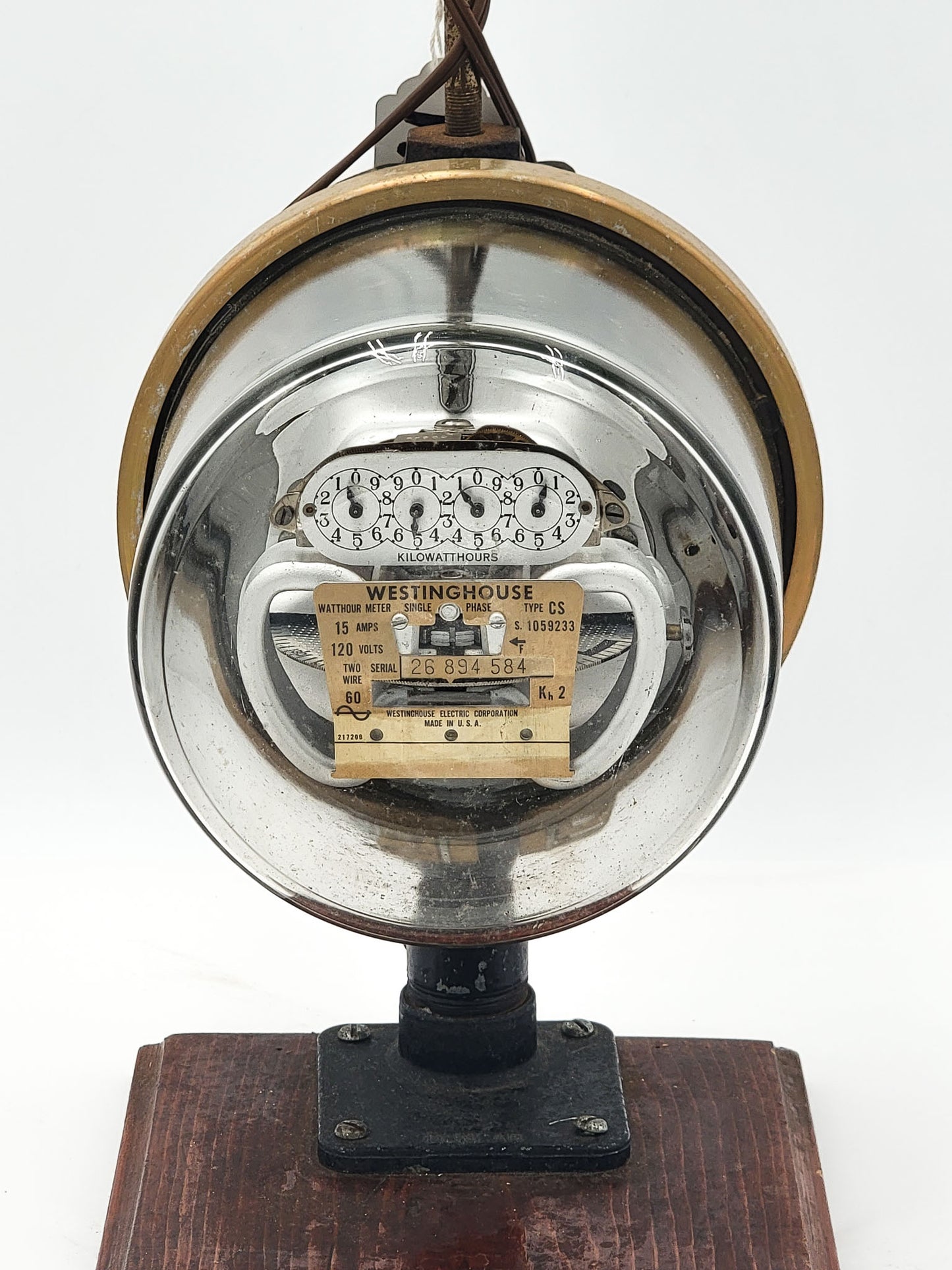 Unique Electric Meter Lamp