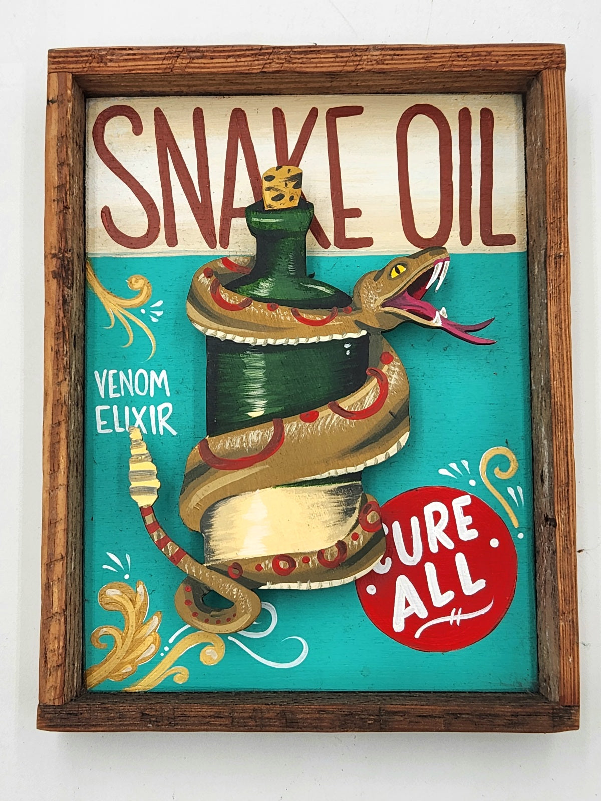 Snake Oil - Original Art by Rachaela DiRosaria