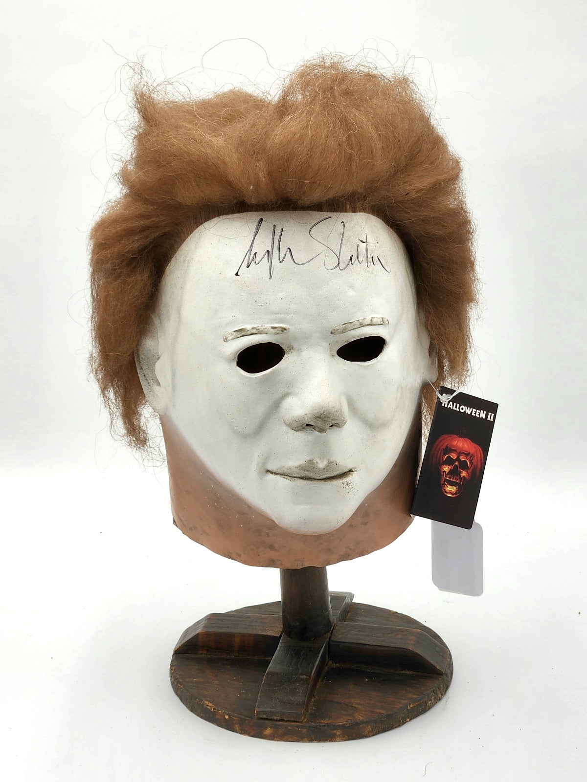 William Shatner Autographed Michael Myers Halloween Mask