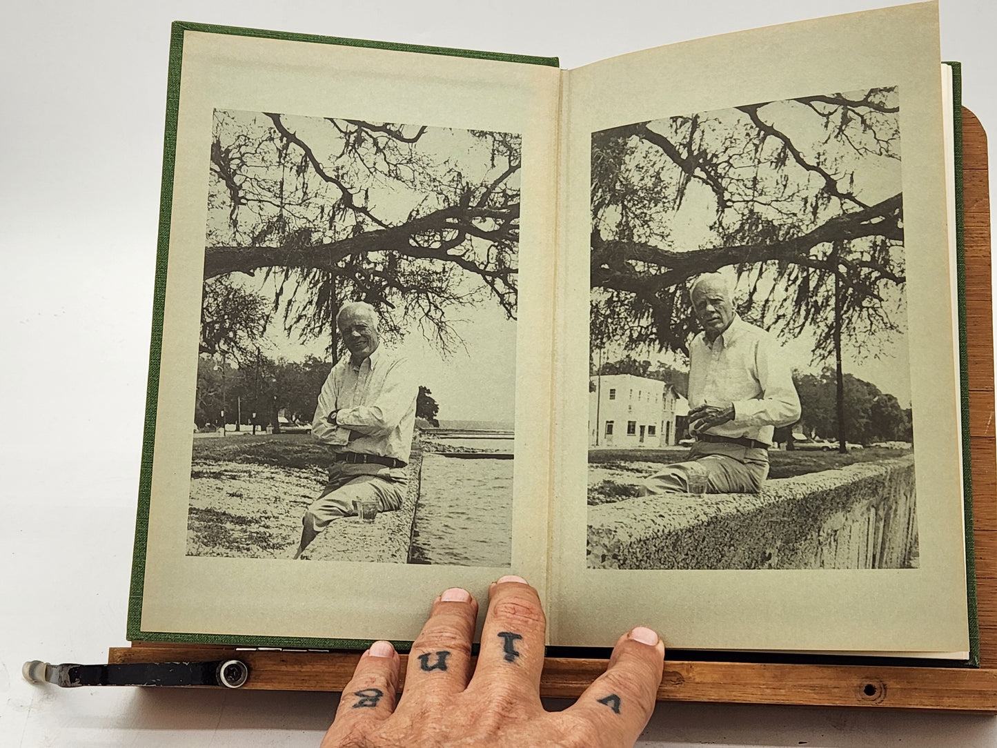 First edition of Walker Percy: A Comprehensive Descriptive Bibliography by Linda Whitney Hobson, signed by both the author and publisher, Rhoda Faust
