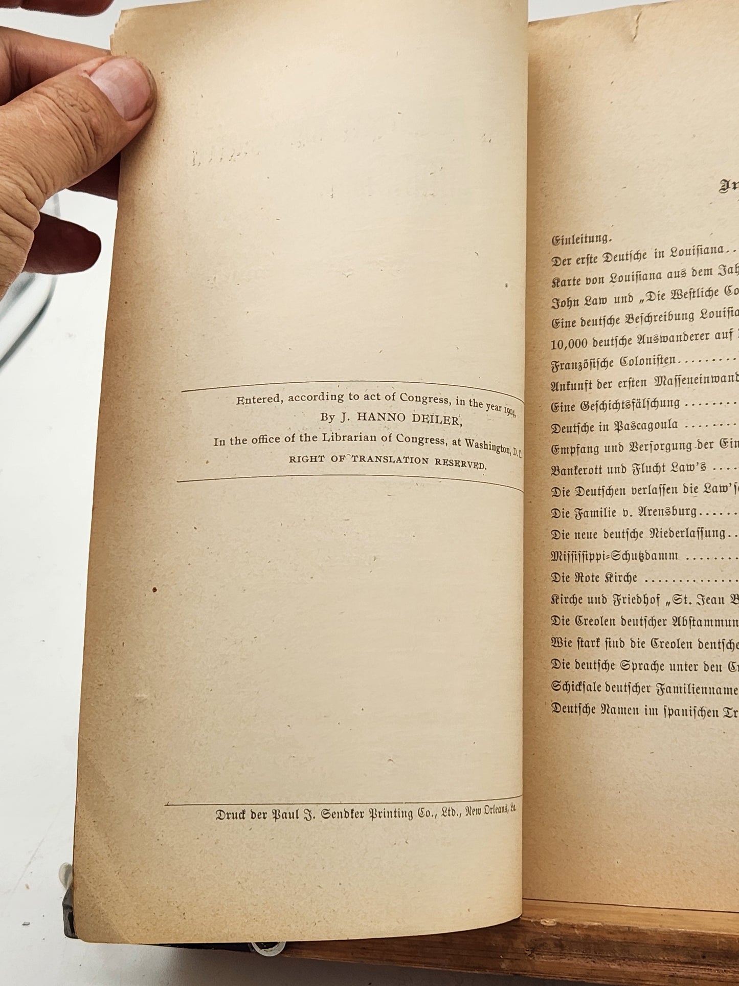 Die ersten Deutschen am unteren Mississippi und die Creolen deutscher Abstammung - Historical paper on German immigration to the Mississippi region