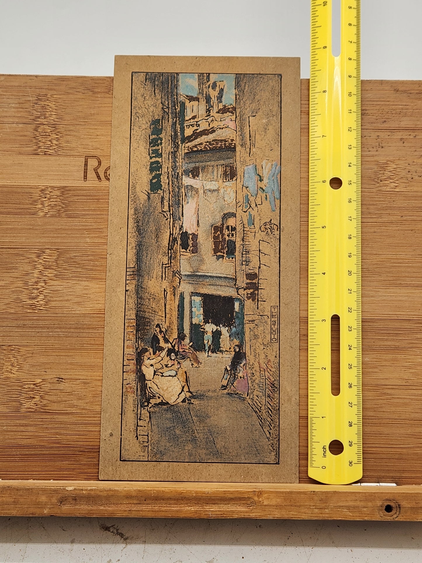 James Whistler Lithograph - Bead-Stringers, Venice