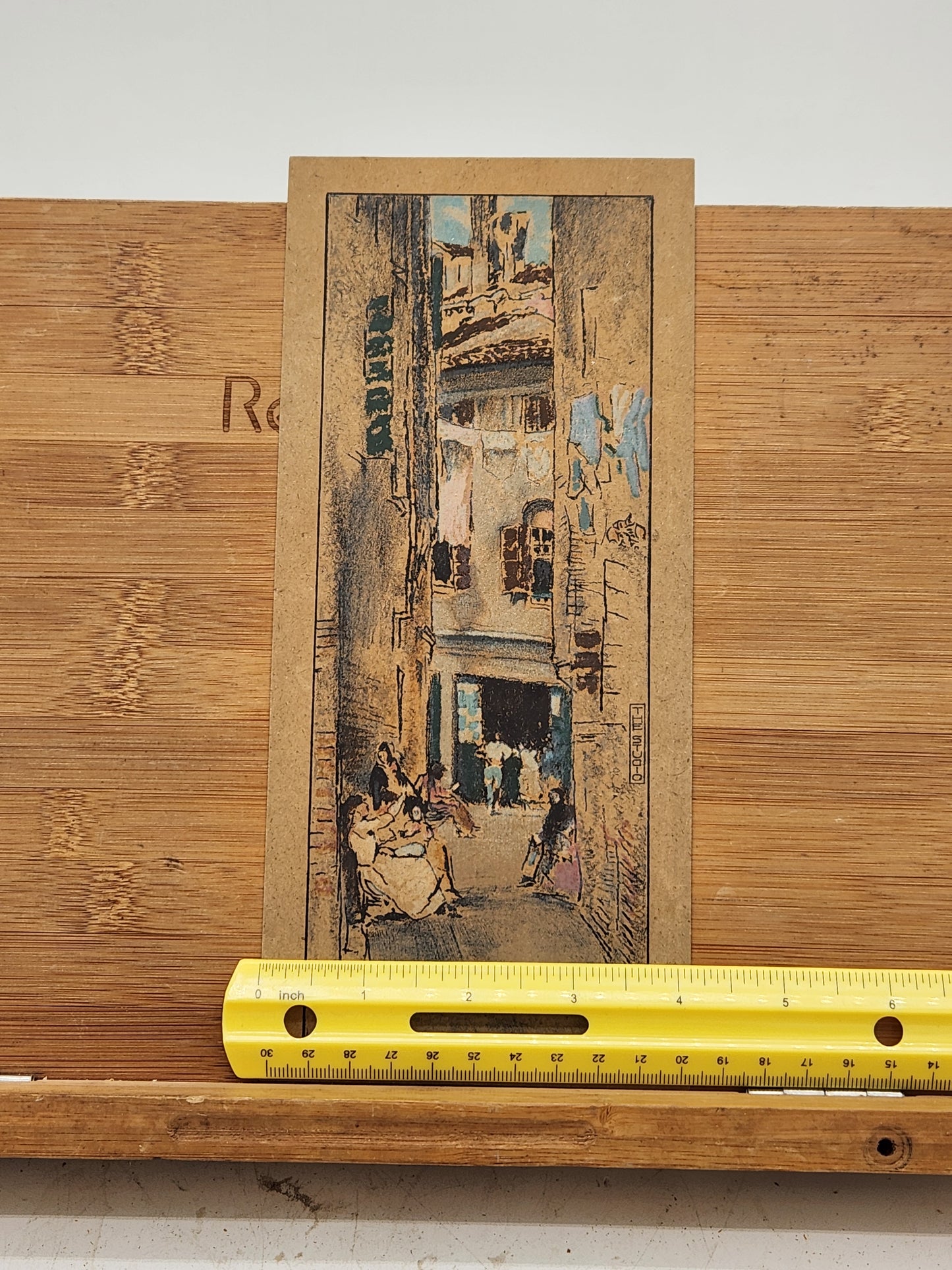 James Whistler Lithograph - Bead-Stringers, Venice