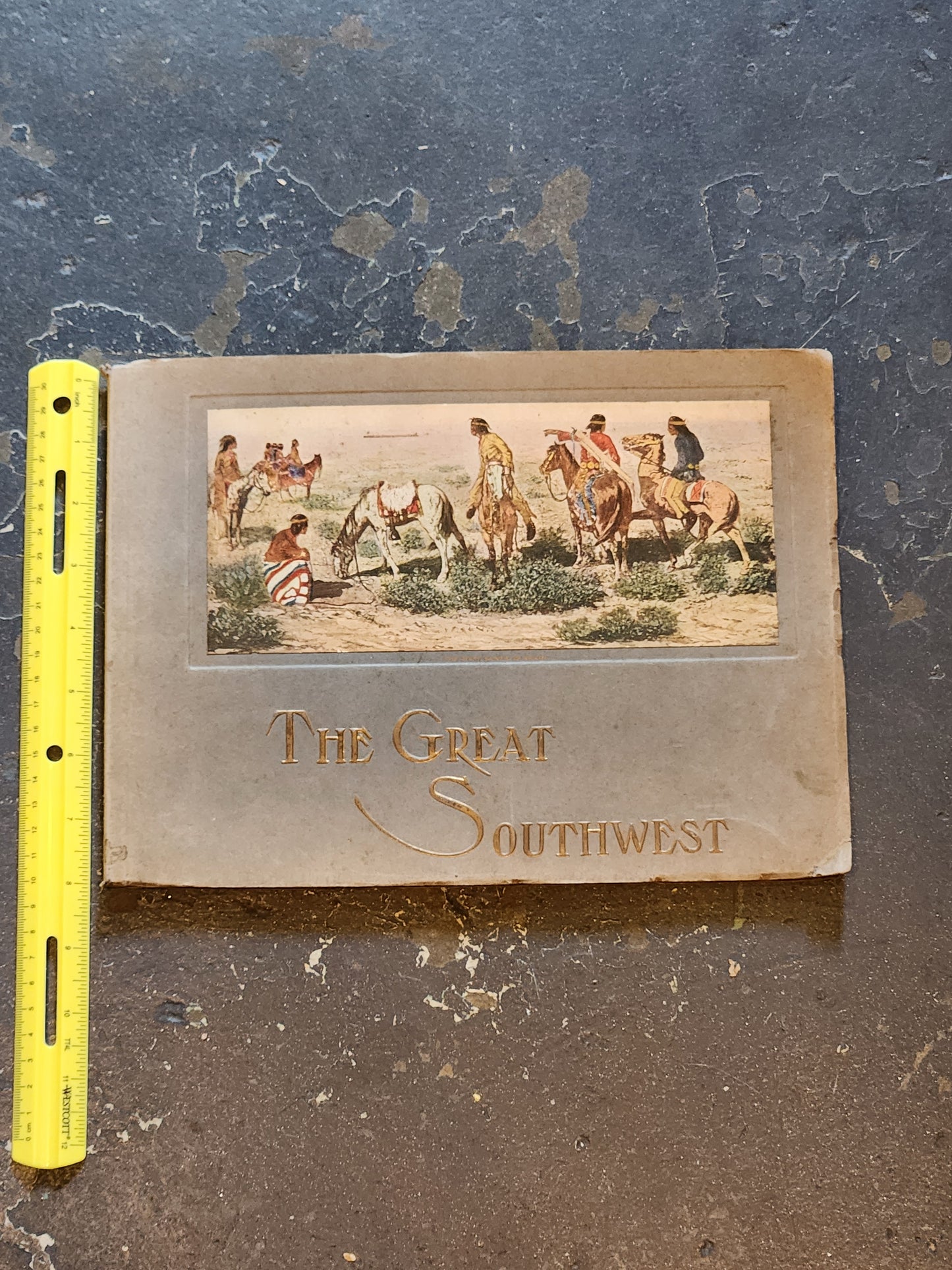 The Great Southwest Along the Santa Fe – Fred Harvey 9th Edition Antique Travel Booklet c.1910s