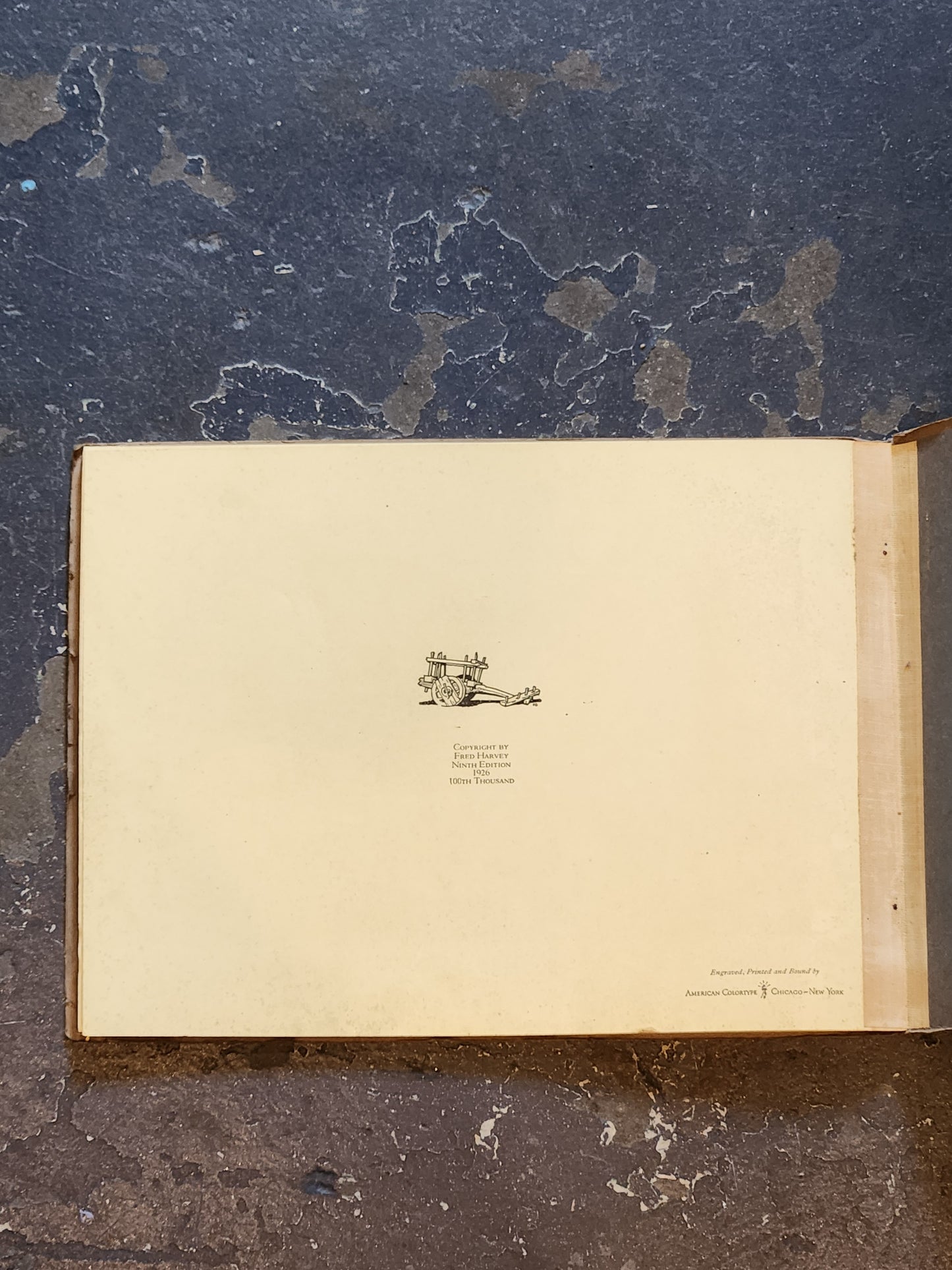 The Great Southwest Along the Santa Fe – Fred Harvey 9th Edition Antique Travel Booklet c.1910s