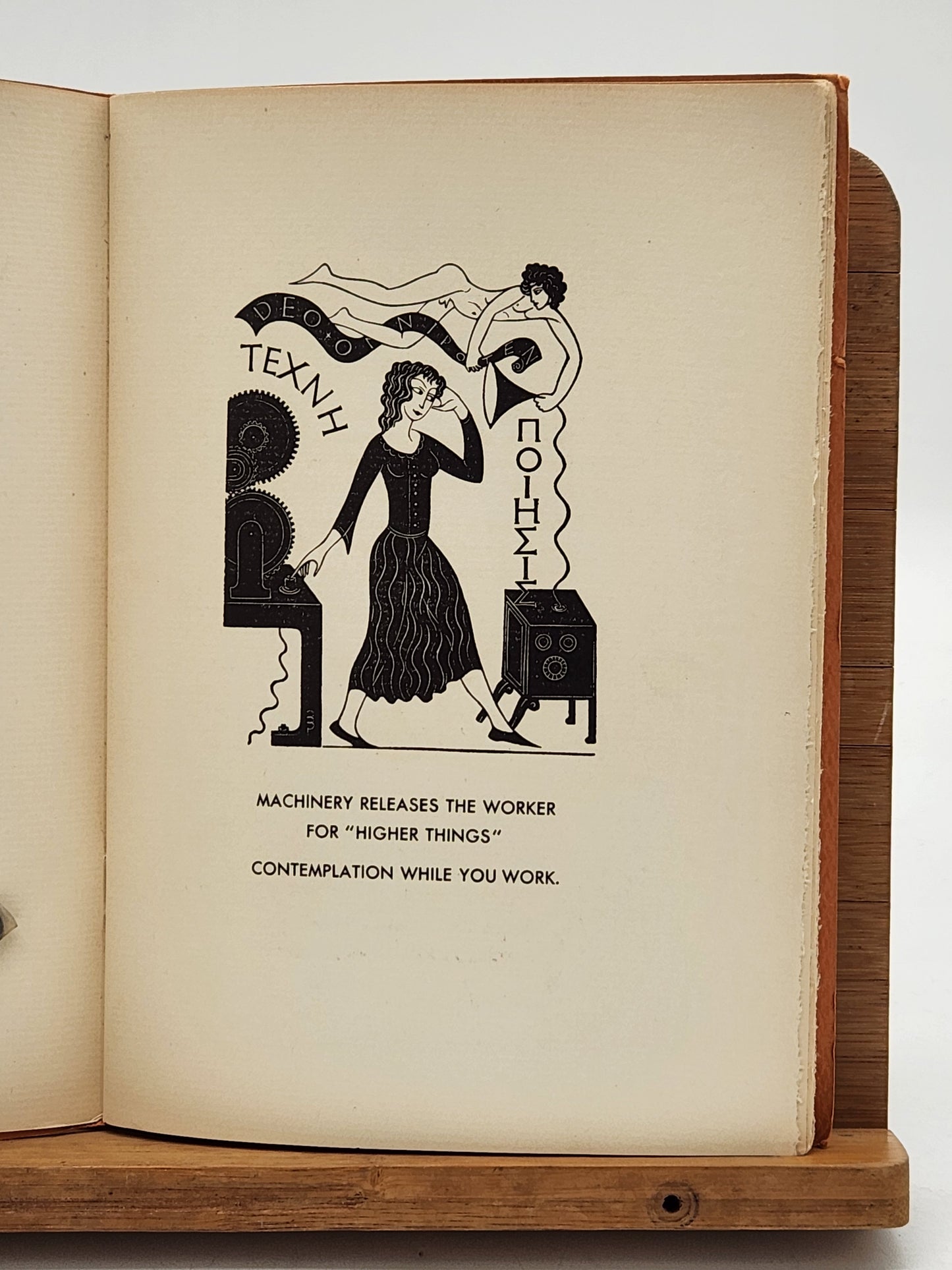 Work and Culture — Eric Gill — 1938 Lecture Reprint John Stevens Newport RI