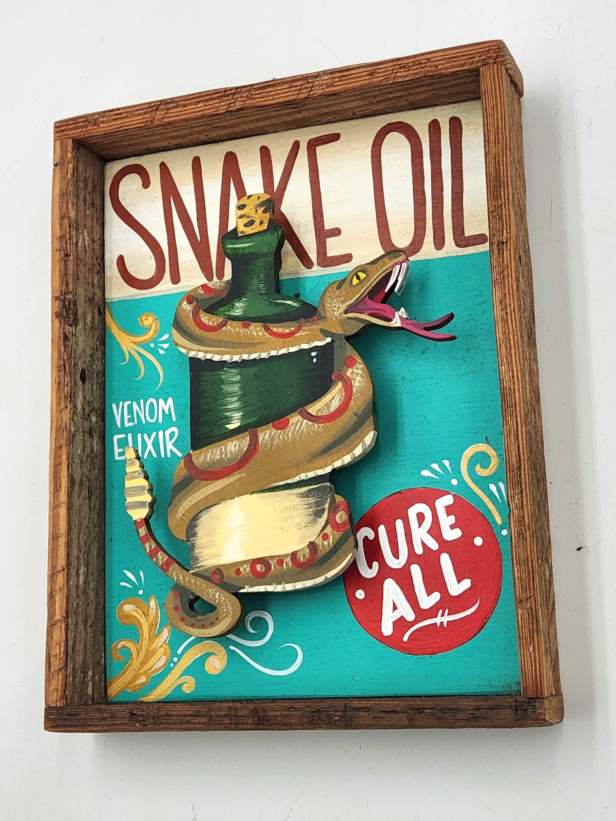 Snake Oil - Original Art by Rachaela DiRosaria