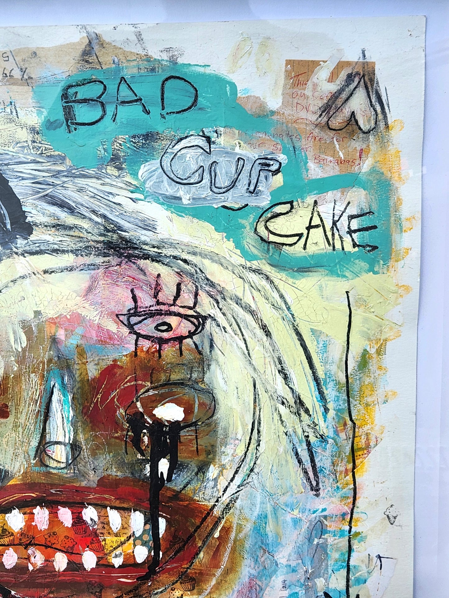 Bad Cupcake - Original Art by Lana Guerra