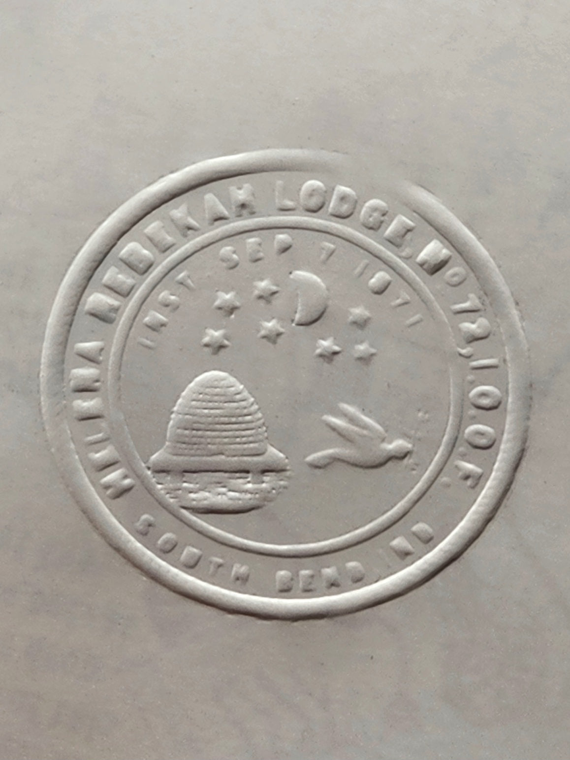 Rebekah Lodge Stamp
