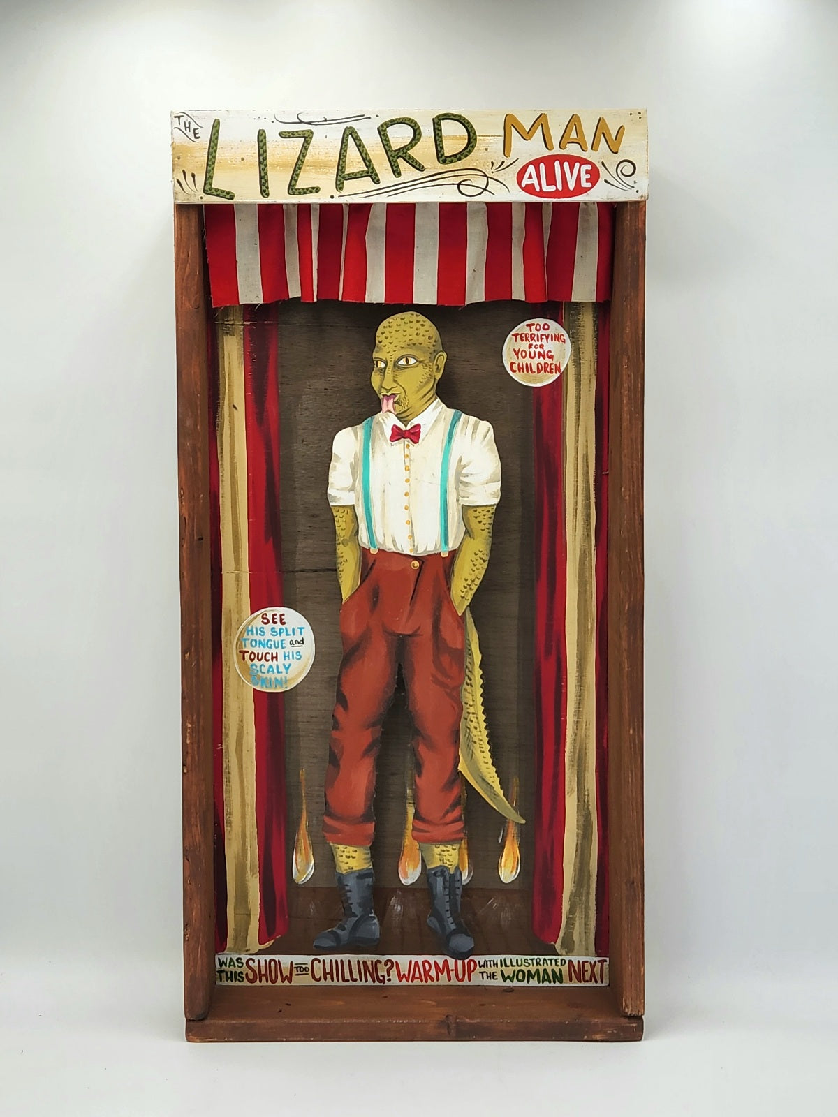 The Lizard Man - Original Art by Rachaela DiRosaria