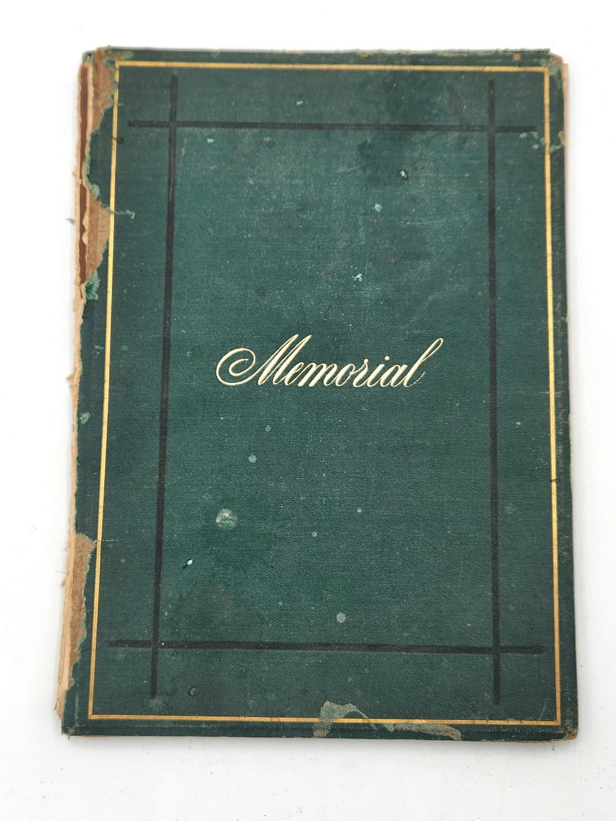 Memorial Book of Charity Barnum - Signed by P.T. Barnum to His Niece
