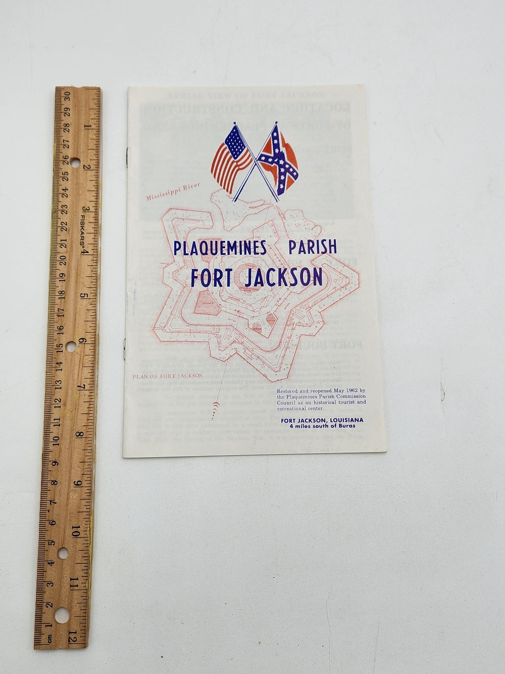 Plaquemines Parish Fort Jackson 1960s Booklet