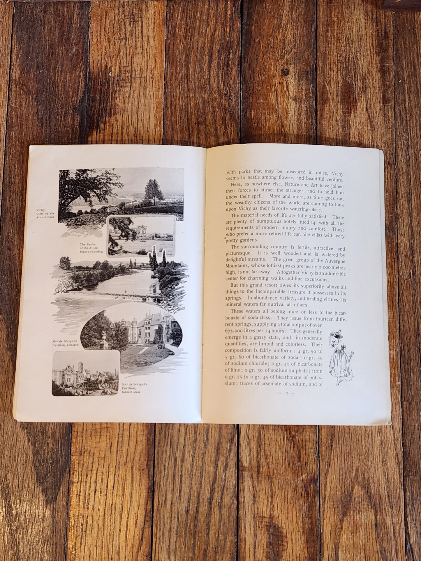 Vintage 1920s Aix-les-Bains & Vichy Travel Brochure – French Health Resorts Tourism Guide NYC Agency