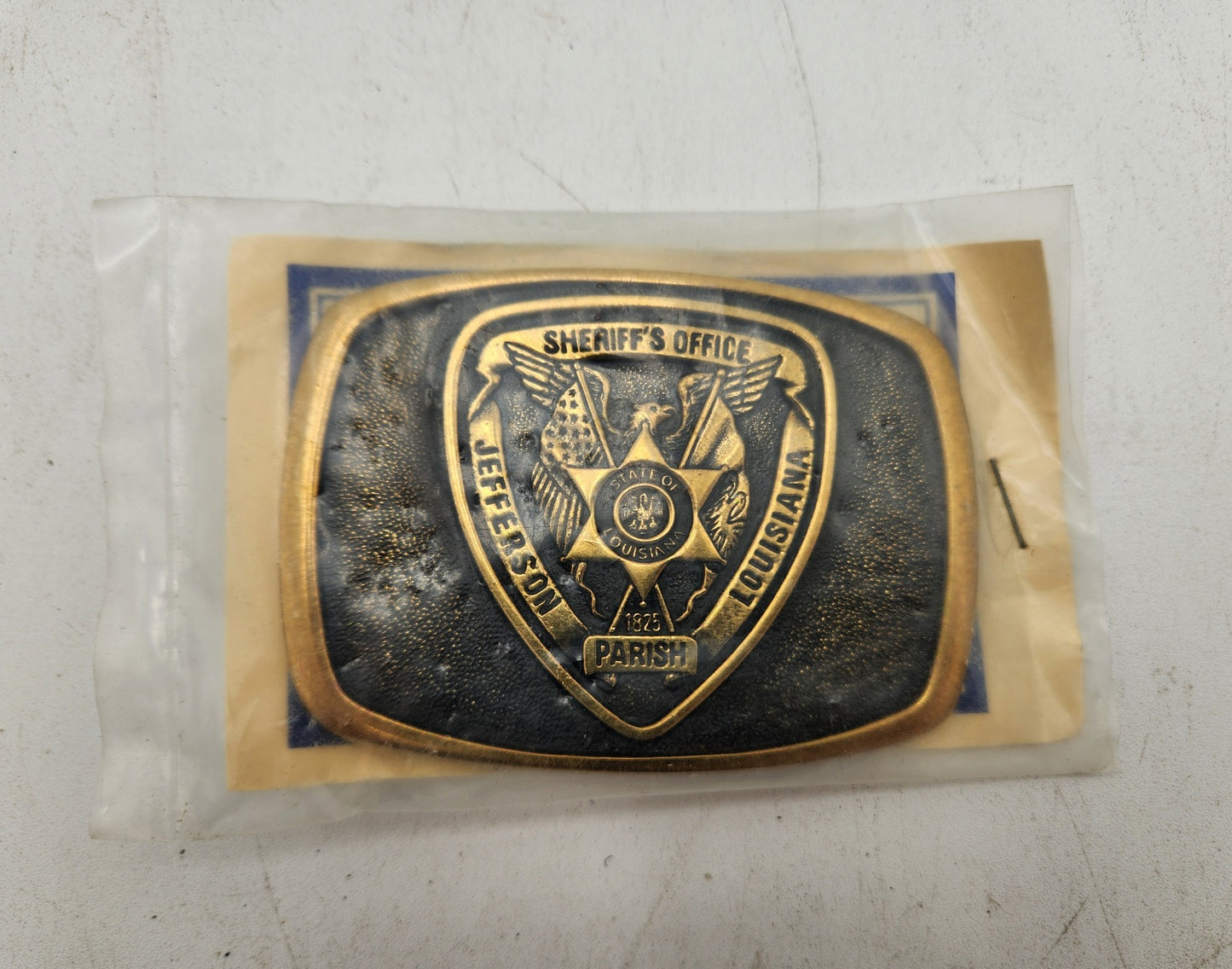 Jefferson Sheriff's Office Belt Buckle